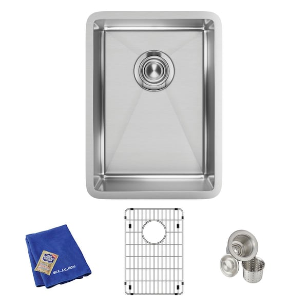 18.5 in W x 13.5 in L x 9 in H, Stainless Steel